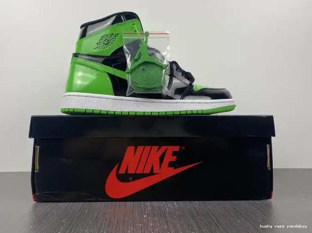 Rep Husky Jordan 555088-030 OG High Green 1 Air Pine 0602